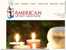Tablet Screenshot of americanspiritinstitute.com